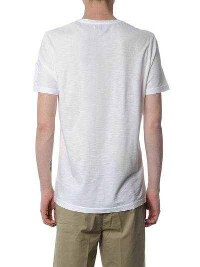 Shop Dondup White Cosmin Cotton T-shirt
