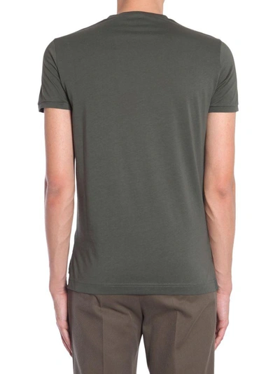 Shop Vivienne Westwood Round Collar T-shirt In Verde