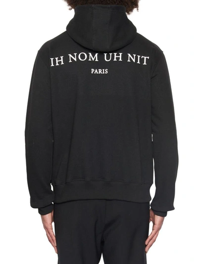 Shop Ih Nom Uh Nit Strager Things Hoodie In Black