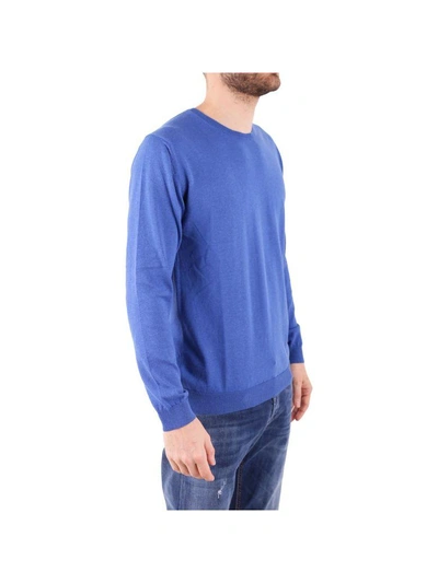 Shop Daniele Fiesoli Cotton Sweater In Bluette