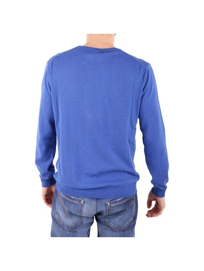 Shop Daniele Fiesoli Cotton Sweater In Bluette