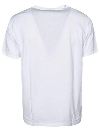 Shop Dolce & Gabbana Logo Printed T-shirt In Bianco