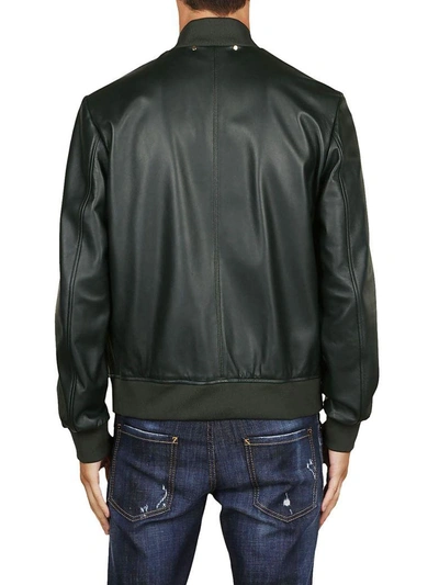 Shop Paul Smith Classic Bomber In Green