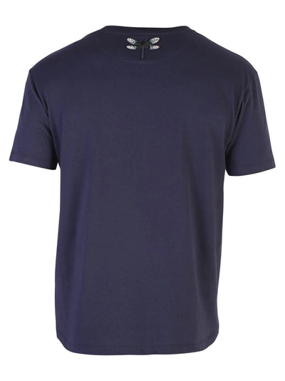 Shop Valentino Blue Dragonfly T-shirt