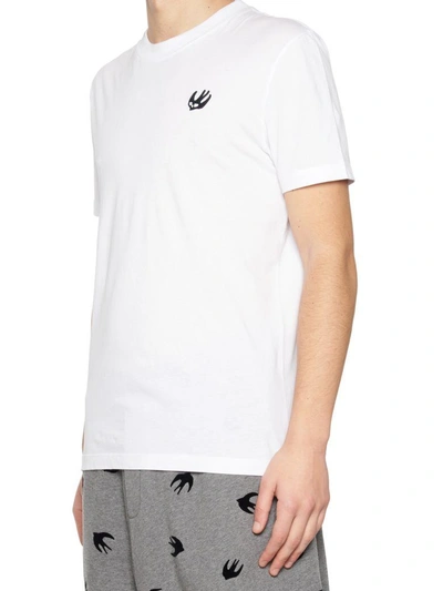 Shop Mcq By Alexander Mcqueen Mcq Alexander Mcqueen 'swallow' T-shirt In White