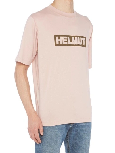 Shop Helmut Lang T-shirt In Pink