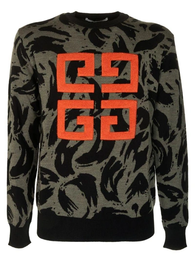 Shop Givenchy 4g Embroidered Sweatshirt