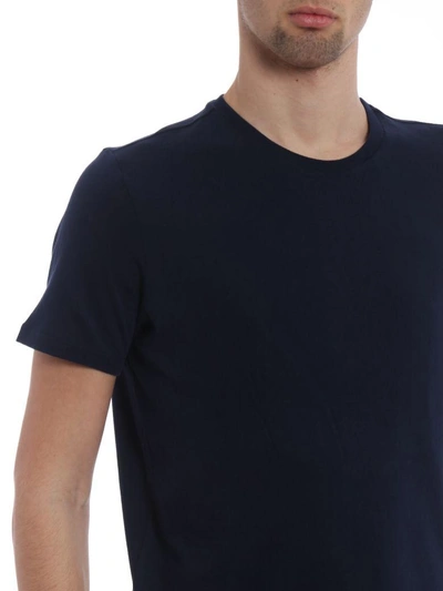 Shop Majestic T-shirt In Navy