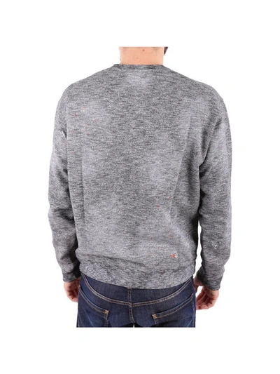 Shop Dsquared2 Cotton Sweatshirt In Grey