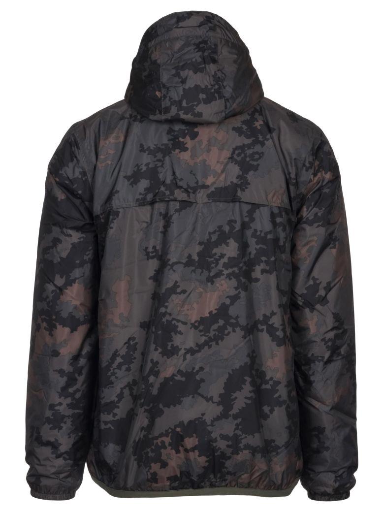 K-way Le Vrai 3.0 Claude Jacket In Dark-camouflage | ModeSens