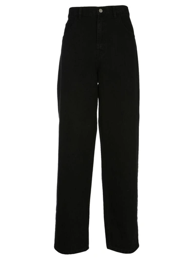 Shop Raf Simons Denim Tape Over In Black