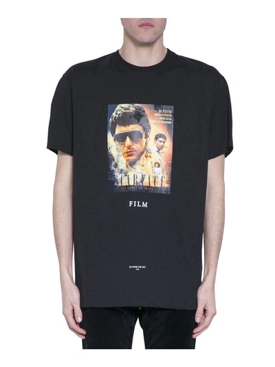 Shop Ih Nom Uh Nit Scarface Cotton T-shirt In Nero