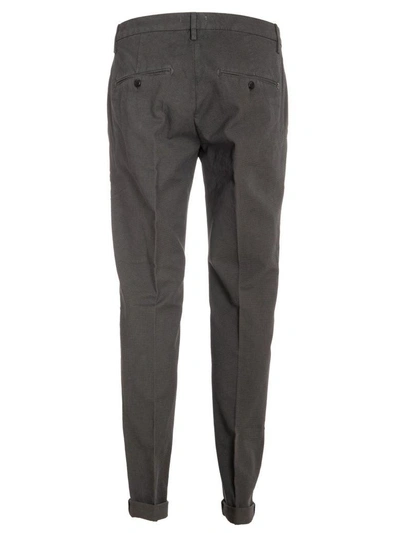 Shop Dondup Gaubert Trousers In Gray