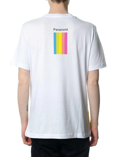 Shop Omc Paranoid White T-shirt