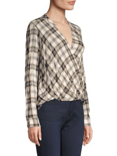 Shop Splendid Willow Voile Plaid Blouse