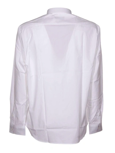 Shop Burberry Classic Shirt In White