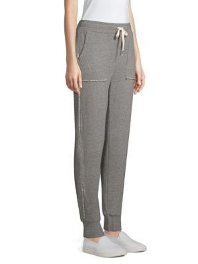 Shop Splendid Luna Sweatpants In Heather Grey