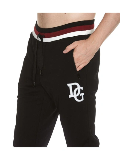 Shop Dolce & Gabbana Sweatpants In Black