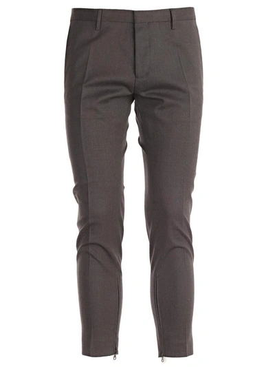 Shop Dsquared2 Skinny Trousers In Grey