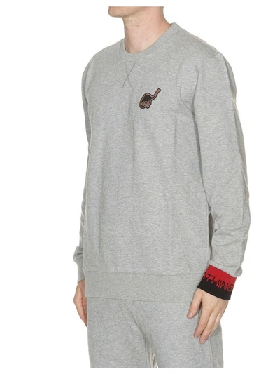 Shop Lanvin Sweatshirt In Grey