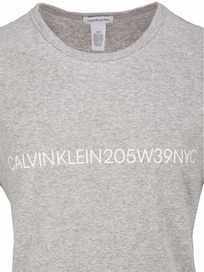 Shop Calvin Klein 205w39nyc T-shirt In Grigio