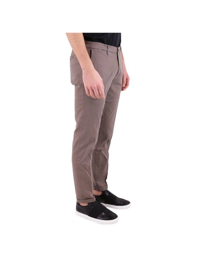 Shop Re-hash Re Hash Cotton Blend Trousers In Mud