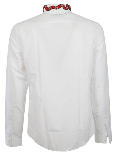 Shop Gucci Duke Shirt In White