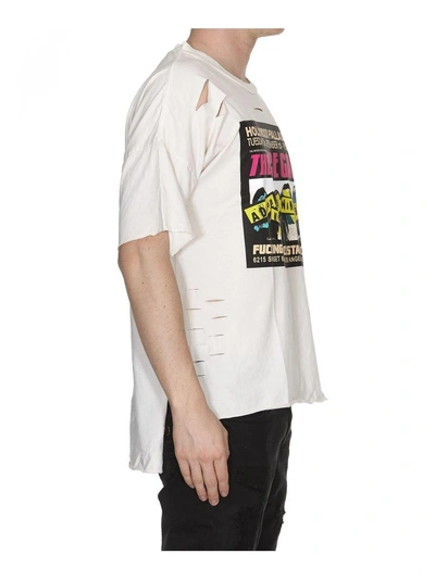 Shop The Spiders From Arts Cut-out T-shirt In Off White