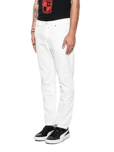 Shop Diesel White Jifer Denim Jeans