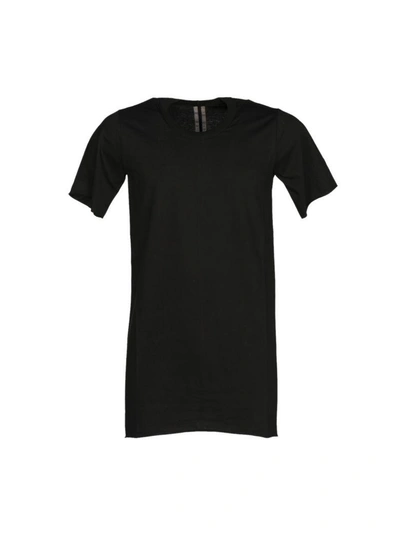 Shop Rick Owens Basic Tee Cut Out In Black