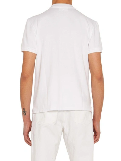 Shop Ami Alexandre Mattiussi Polo In White