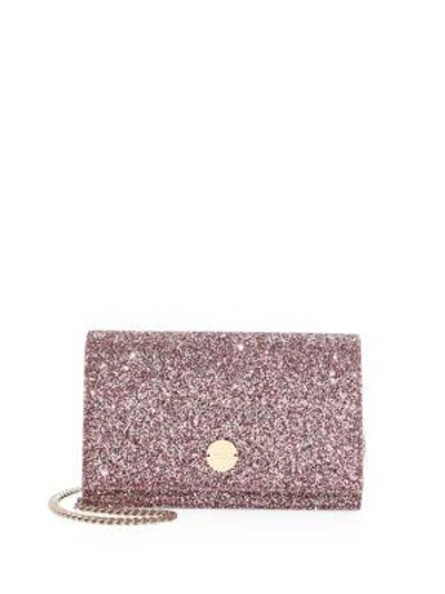 Shop Jimmy Choo Florence Sparkle Crossbody Bag In Multi