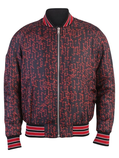 Shop Givenchy Multicolored Bomber Jacket