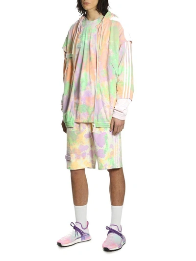 Shop Adidas Originals By Pharrell Williams Cw9413 Hu Holi Fz Hoodmulticolor In Multicolore