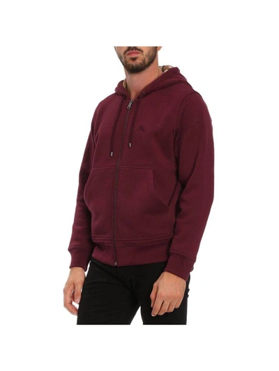 Shop Burberry In Burgundy