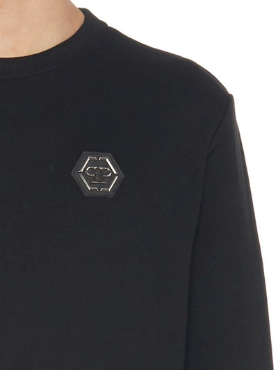 Shop Philipp Plein 'skulls' Sweatshirt In Black