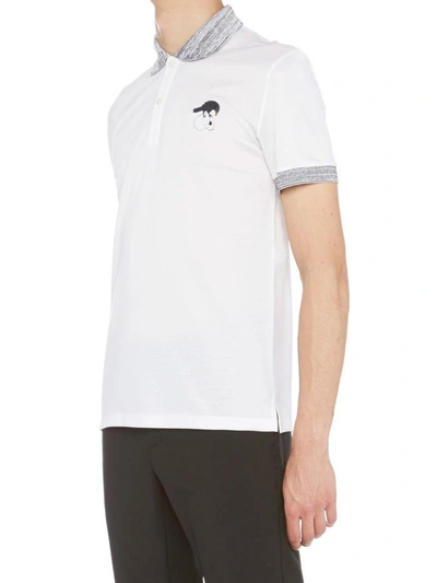 Shop Alexander Mcqueen Polo In White