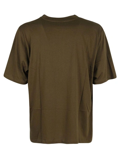 Shop Helmut Lang Logo Print T-shirt In Army