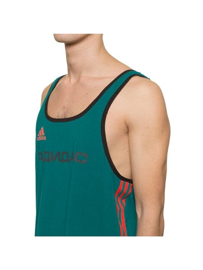 Shop Gosha Rubchinskiy Adidas Tank-top In Green