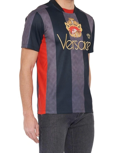 Shop Versace T-shirt In Multicolor