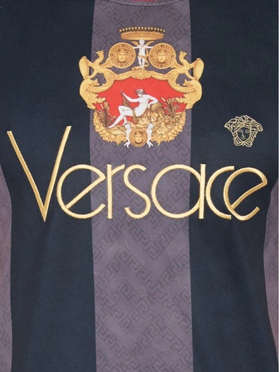 Shop Versace T-shirt In Multicolor