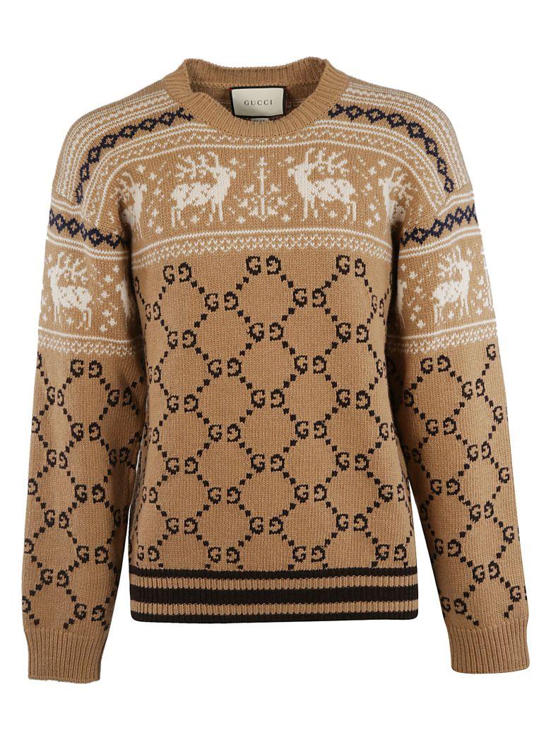 gucci reindeer sweater