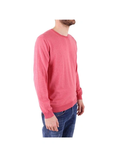 Shop Daniele Fiesoli Cotton Sweater In Light Red