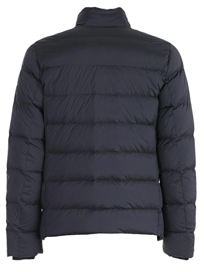 Shop Woolrich Sierra Padded Jacket In Melton Blue