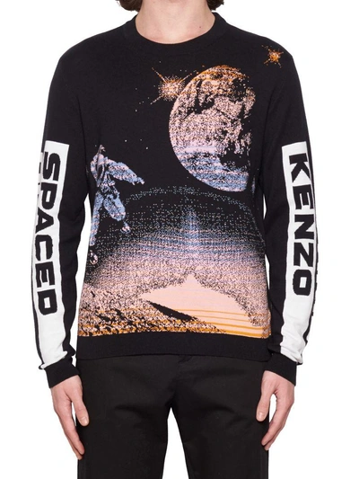 Shop Kenzo 'space Out' Sweatshirt In Multicolor