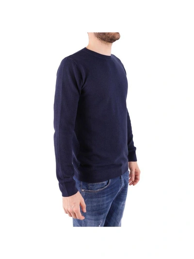 Shop Daniele Fiesoli Cotton Sweater In Dark Blue