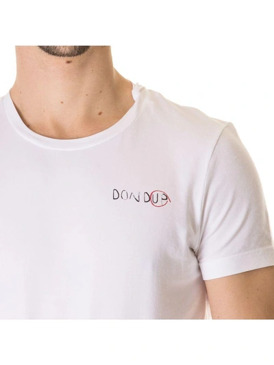 Shop Dondup T-shirt Demopolis In White