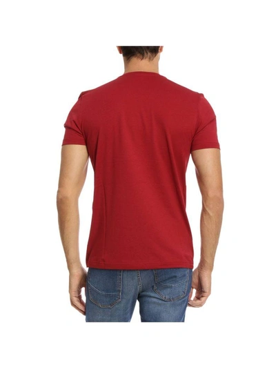 Shop Fendi T-shirt T-shirt Men  In Red