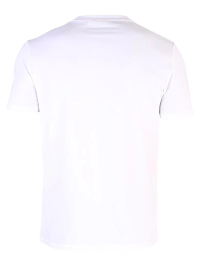 Shop Neil Barrett White Printed T-shirt