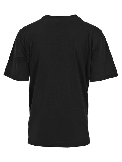 Shop Y-3 Adidas Y3 Tshirt Macro Logo In Black